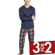 Jockey Pyjama 11 Mix Blau/Braun Small Herren