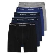 Resteröds 5P Kalle Bamboo Boxer Schwarz/Blau Small Herren