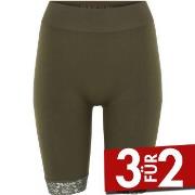 Decoy Long Shorts With Lace Grün M/L Damen
