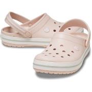 Crocs Crocband Unisex Weiß/Rosa US M5/W7 (EU 37-38)