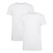 Bamboo basics 2P Ruben T-Shirt Round Neck Weiß Small Herren