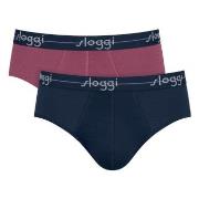 Sloggi 2P For Men Start Midi Multi-colour-2 Baumwolle Small Herren