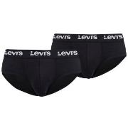 Levis 2P Base Brief Schwarz Baumwolle Small Herren