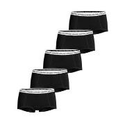 Björn Borg 5P Everyday Boxer Shorts Schwarz/Weiß Baumwolle Small Damen