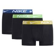 Nike 3P Everyday Essentials Micro Trunks Schwarz/Grün Nylon Small Herr...