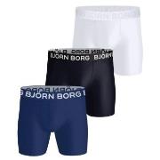 Björn Borg 3P Sports Microfiber Boxers Mixed Polyester Medium Herren