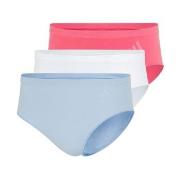 adidas 3P Sport Active Seamless Hipster Blau/Rosa Polyamid Small Damen