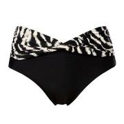 Trofe Artbrush Bikini Midi Brief Schwarz/Weiß 38 Damen