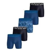 Björn Borg 5P Sports Microfiber Boxer Trunks Blau Polyester X-Large He...