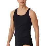 Schiesser 2P Original Classics Fine Rib Undershirts Schwarz Baumwolle ...
