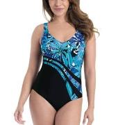 Anita Luella Swimsuit Schwarz/Blau C 40 Damen