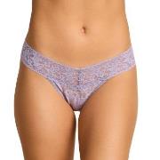 Hanky Panky 3P Low Rise Thong Lila soft Nylon One Size Damen