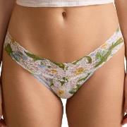 Hanky Panky Printed Low Rise Thong Blau/Weiß Nylon One Size Damen