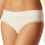 Schiesser Unique Cotton Lace Brazilian Brief Crème Baumwolle 38 Damen