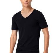 Schiesser 2P Organic Cotton V-Neck 3XL-4XL Schwarz Ökologische Baumwol...