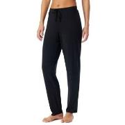 Schiesser Women Mix and Relax Straight Pants Schwarz Modal 38 Damen