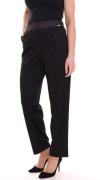 bruno banani Damen High Waist Business-Hose mit gerade geschnittenem B...