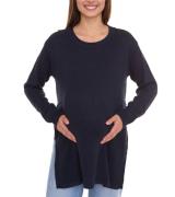 neun 9 monate Damen Strickpullover Umstandsmode Schwangerschafts-Pulli...