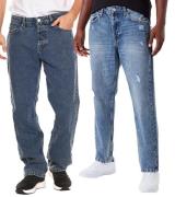 ONLY & SONS Avi Cropped oder Edge Loose Fit weite Herren Jeans Hosen M...