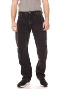 STONES Mr. Reeves Herren Worker-Jeans funktionale Knot Washed-Hose 100...