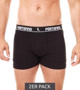 2er Pack PORTOFINO Herren Unterwäsche komfortable Boxershorts PF100-00...