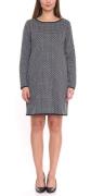 Aniston SELECTED Damen Kleid mit Allover-Print Langarm-Kleid 78746568 ...