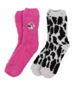 2 Paar Disney Minnie Mouse Damen Kuschel-Socken warme Winter-Strümpfe ...