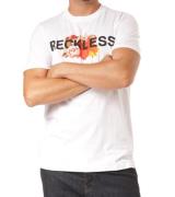 YOUNG & RECKLESS Aroma Herren T-Shirt Baumwoll-Shirt mit floralem Fron...