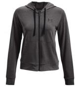 UNDER ARMOUR Rival Terry Full-Zip Hoodie Damen Jacke 1369853-010 Grau