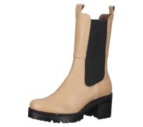 WONDERS Damen Echtleder-Schuhe Chelsea-Stiefel hohe Stiefel ohne Versc...