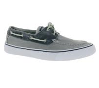 SPERRY Bahama II SW Herren Leinen-Sneaker Bootsschuhe STS22018 Grau/Bl...