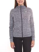 OXIDE Training Damen Fleece-Jacke sportliche Fitness-Jacke in melierte...