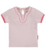 noppies T-Shirt geblümtes Kinder Sommer-Shirt mit Knopfverschluss im N...