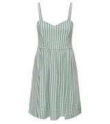 ONLY Sharon Damen Mini-Kleid mit Spaghetti-Trägern Urlaubs-Kleid 17375...