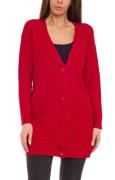 Aniston CASUAL Damen Strick-Jacke modischer Cardigan mit Eingriffstasc...