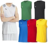 PUMA Basketball Game Jersey Herren Tank-Top mit Mesh-Einsätzen Sport-S...