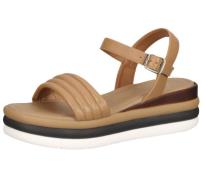 SANSIBAR Damen Echtleder-Schuhe moderne Sommer-Sandale Made in Italy 1...