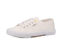 SANSIBAR Damen Sneaker stylische Low-Top Turnschuhe mit Schnürung 1073...