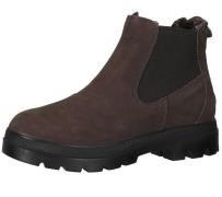 bama Stiefelette Damen Echtleder-Schuhe Chelsea-Boots wasserabweisend ...