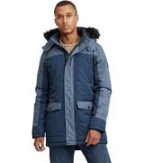 BLEND Herren Winter-Parka dicke Jacke Mikael mit abnehmbarem Kunstpelz...