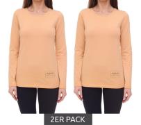 2er Sparpack OTTO products Langarm-Shirt nachhaltiges Damen Baumwoll-S...