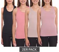 2er Pack OXIDE Damen Fitness-Shirt Lauft-Top Sport-Top Sommer-Top Tank...