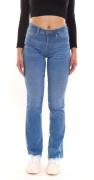 ALIFE AND KICKIN NualaAK Damen Mid Waist Jeans Baumwoll-Hose Bootcut H...