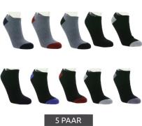 5 Paar SOCKSWEAR Baumwoll-Strümpfe Sneaker-Socken Voll-Frottee Socken ...