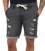 BLEND Dallian Herren Baumwoll-Shorts nachhaltige Destroyed Jeans-Bermu...