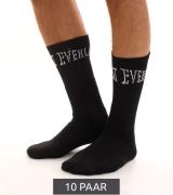 10 Paar EVERLAST Herren Sport-Socken mit Baumwollanteil lange Strümpfe...