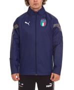 PUMA Italien 2022 Herren Trainingsjacke mit versteckter Kapuze All-Wet...