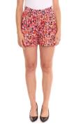 MELROSE Damen Sommer-Shorts Jersey-Shorts mit Allover Blumen-Print 908...