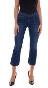 Pepe Jeans Victoria Ruffles Slim Fit Jeans coole Mid Rise Hose für Dam...