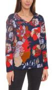 BOYSEN´S Damen Druck-Shirt mit Allover-Print Langarm-Bluse 39077013 Gr...